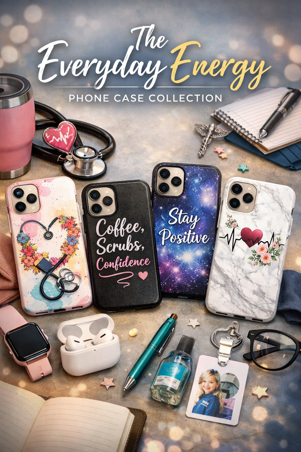 The Everyday Energy" Phone Case Collection