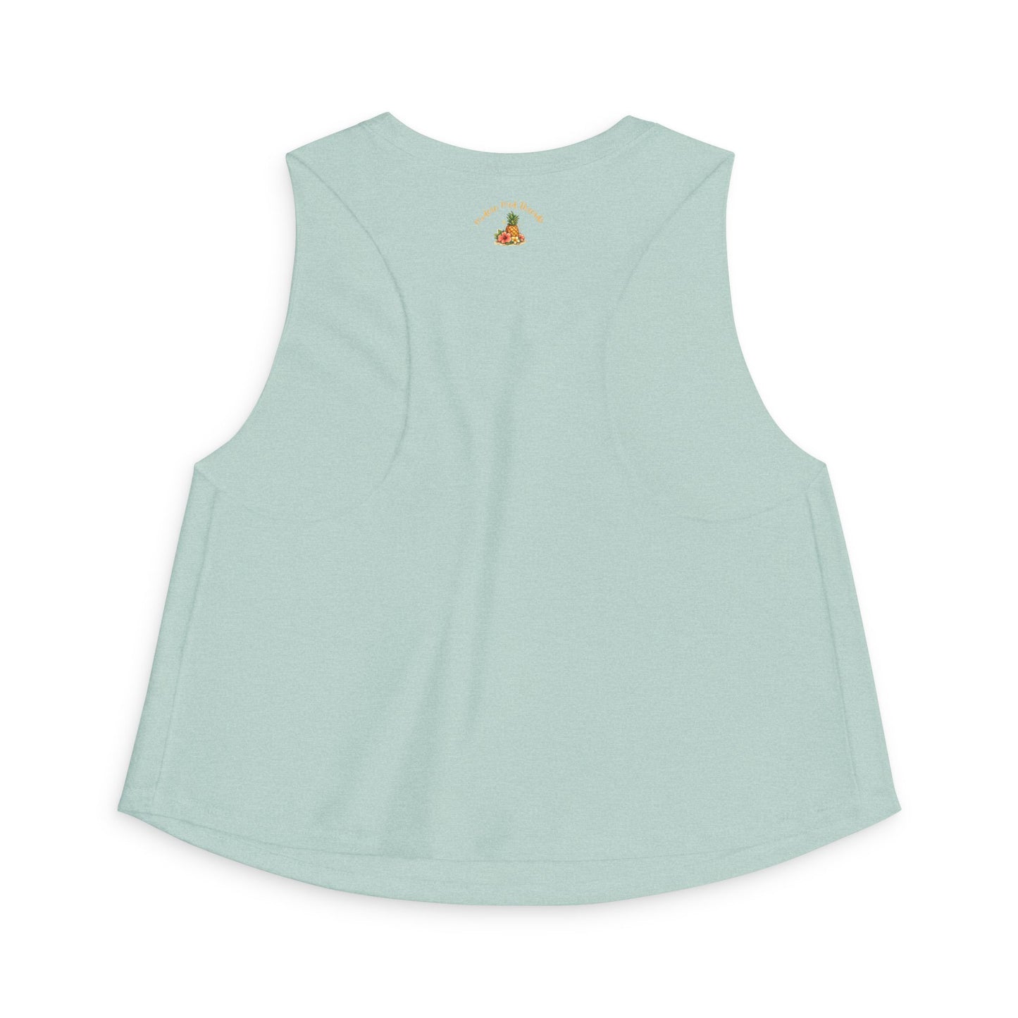 Beach Party Crop Top — Vintage Surf Van Tropical Tank