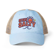 Stay Salty Women's Washed Mesh-Back Cap