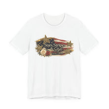 Patriotic "Stars, Stripes & Style" Tee