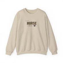 Registered Nurse Heartbeat Graphic Crewneck Sweatshirt
