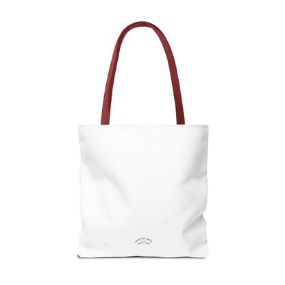 Finding My Center Pilates Tote Bag — “Finding My Center One Tremble at a Time”