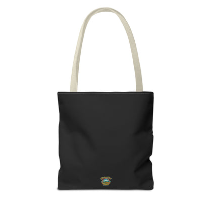 Pilates because my core is worth the trembling" Leopard Retro Design Pilates Tote Bag