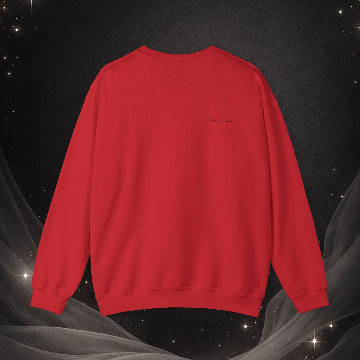 Well Worn Hearts Minimal Heart Crewneck Sweatshirt