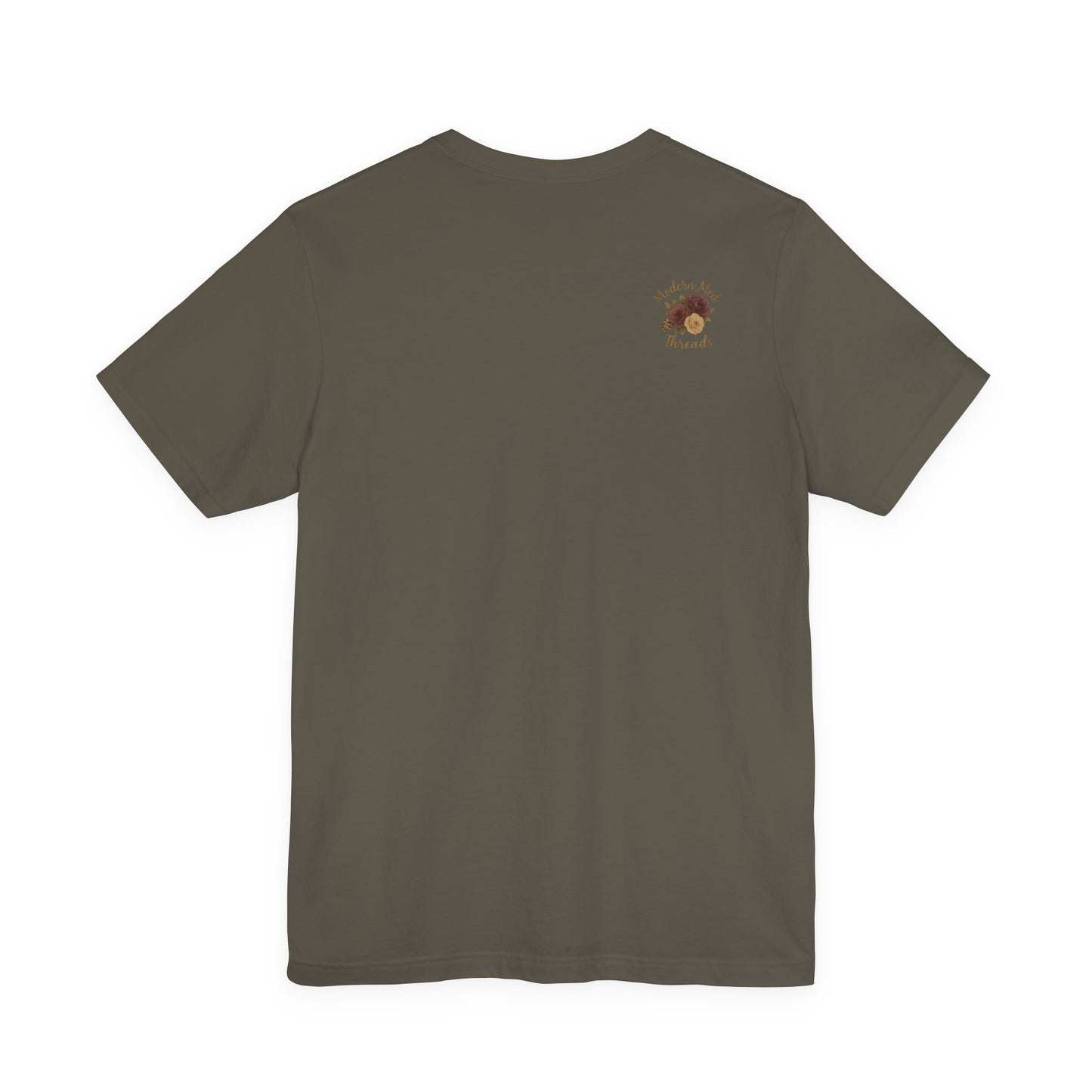 Healthcare Floral Tee — Nurse & Medical Worker Appreciation Shirt