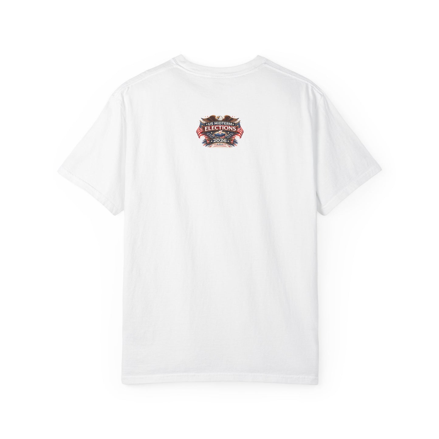 Vote 2026 T-Shirt — "Change Begins at the Ballot Box" Patriotic Election Tee
