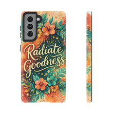 Radiate Goodness Floral Phone Case — Protective Tough Case