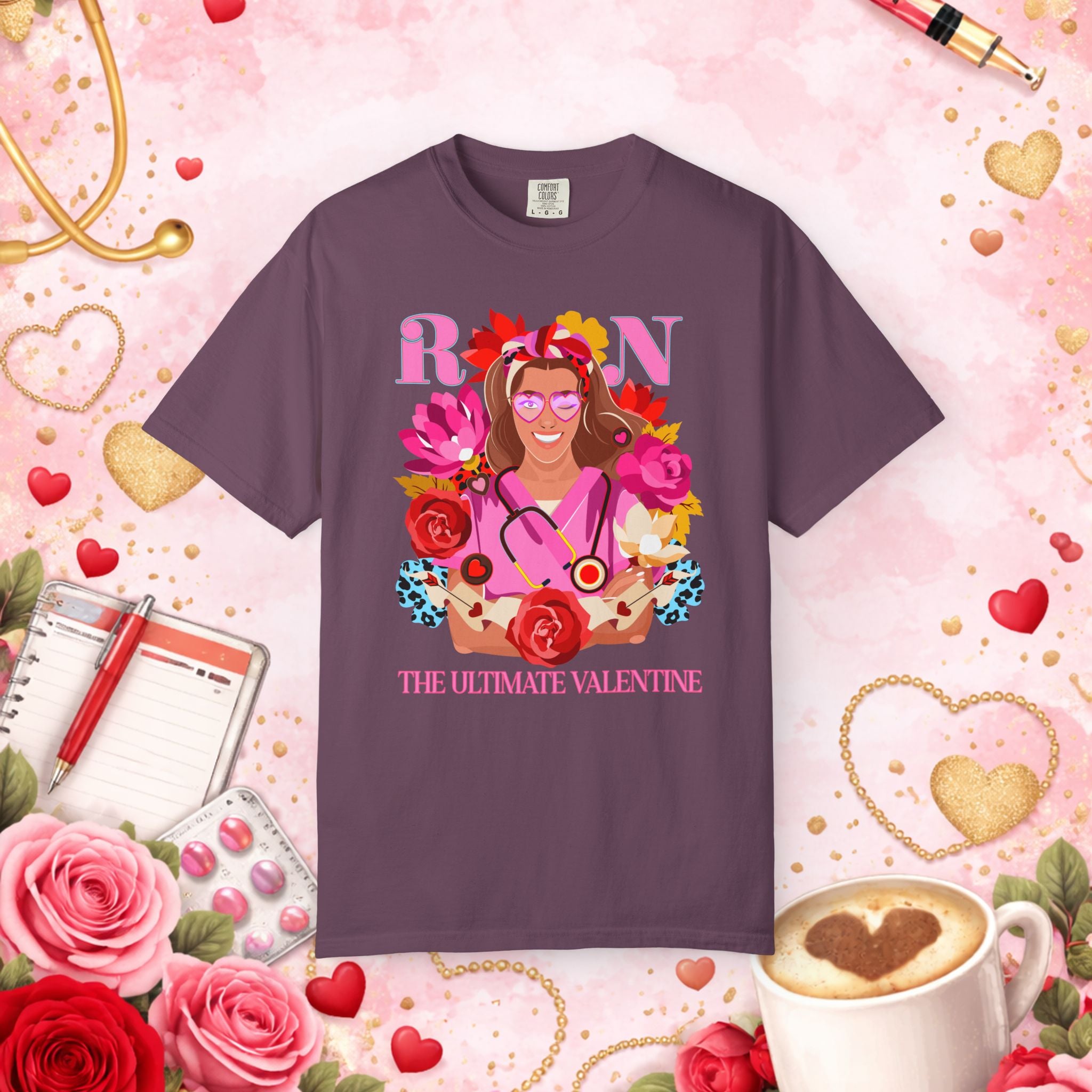 Valentine; The Ultimate Valentine RN T-Shirt — Nurse Valentine Tee