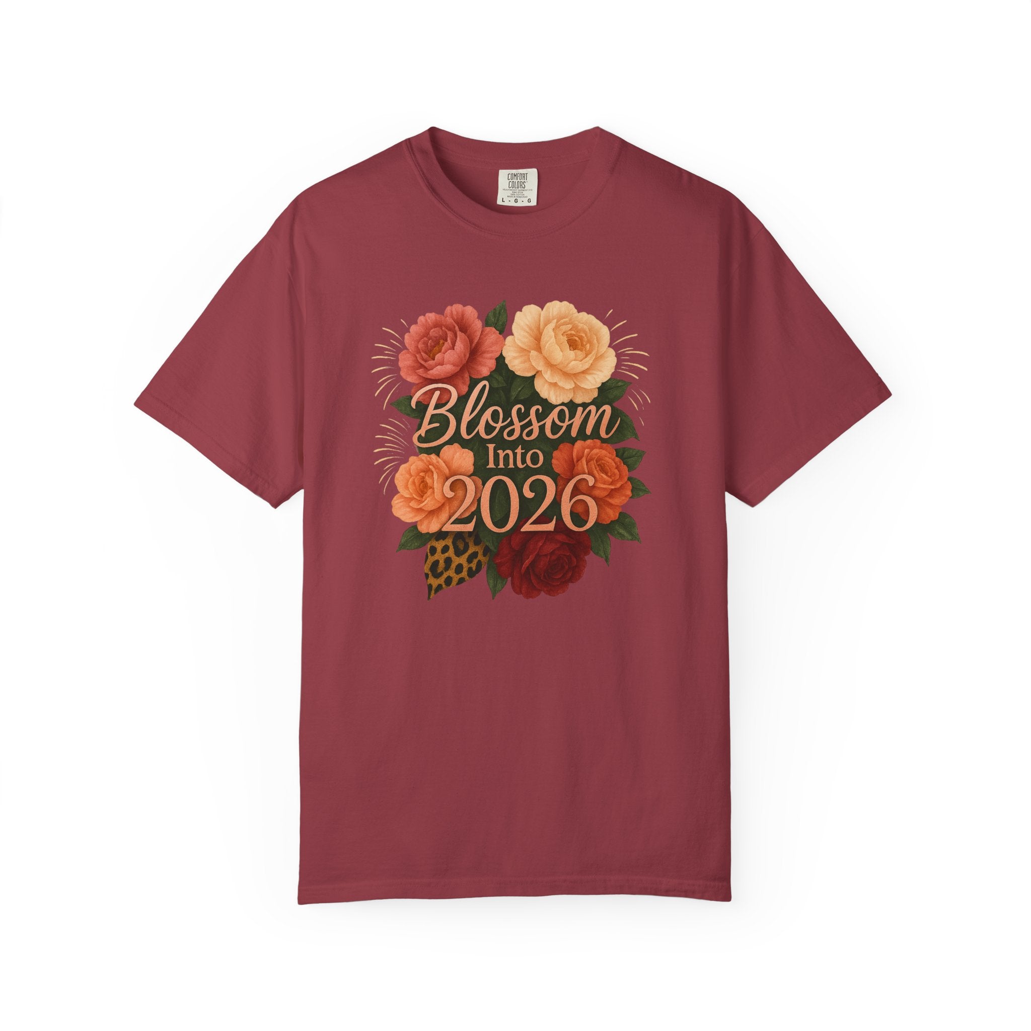 Blossom Into 2026 Floral T-Shirt