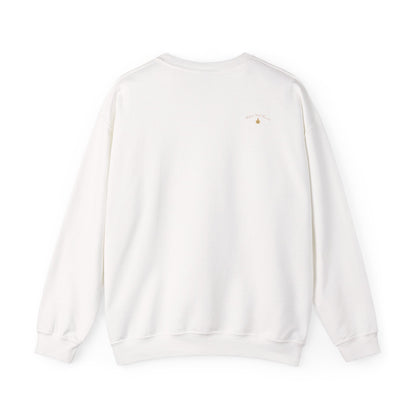 Dachshund Floral Crewneck Sweatshirt — "Pretty, Powerful, and a Dachshund"