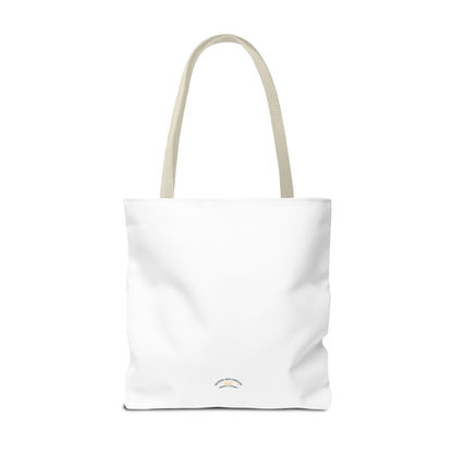 Finding My Center Pilates Tote Bag — “Finding My Center One Tremble at a Time”