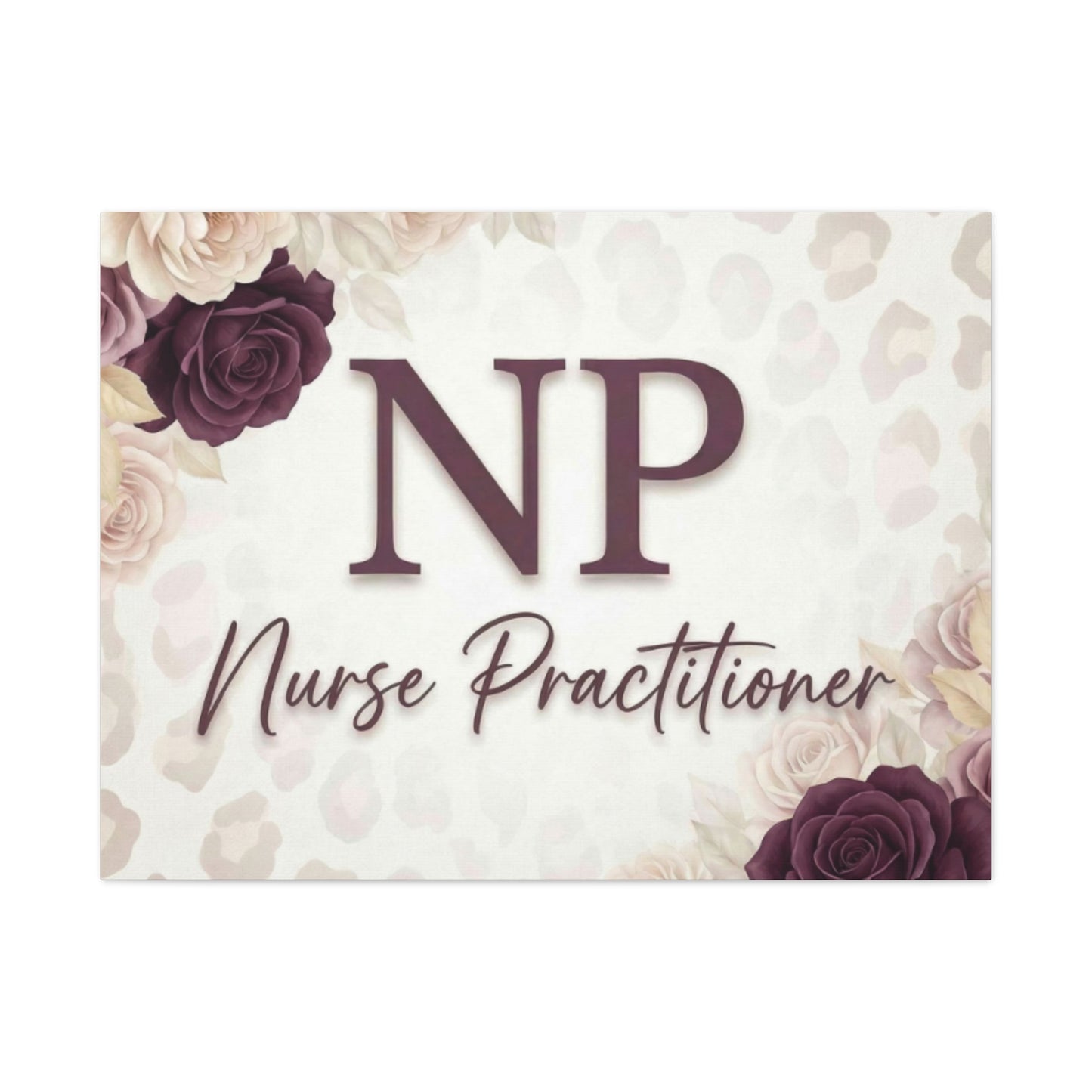 Nurse Practitioner NP Decorative Stretched Canvas Wall Art