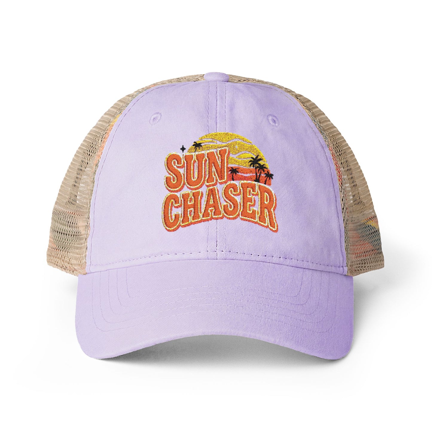 Sun Chaser Women's Washed Mesh-Back Cap