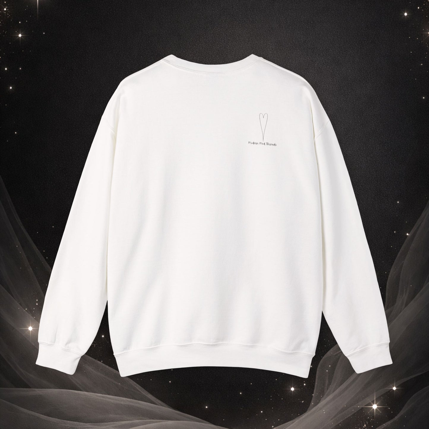 Well Worn Hearts Minimal Heart Crewneck Sweatshirt