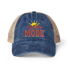 Vacay Mode Women's Washed Mesh-Back Cap