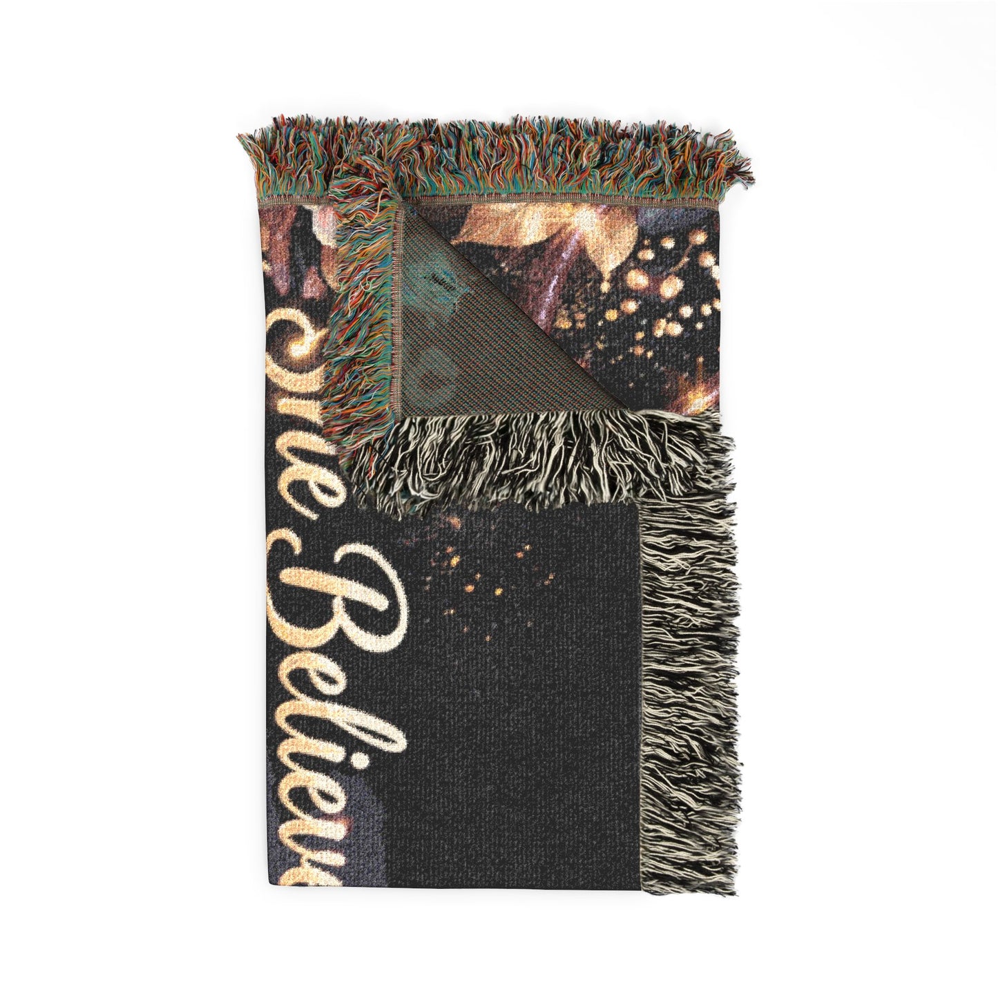 Graduation Woven Blanket — "She Believed She Could So She Matched" Class of 2026