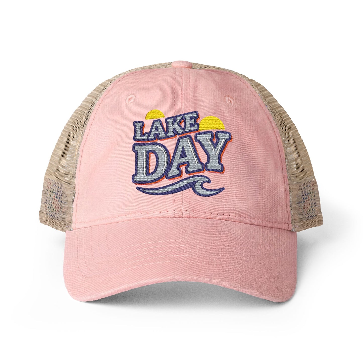 Lake Day Women's Washed Mesh-Back Cap