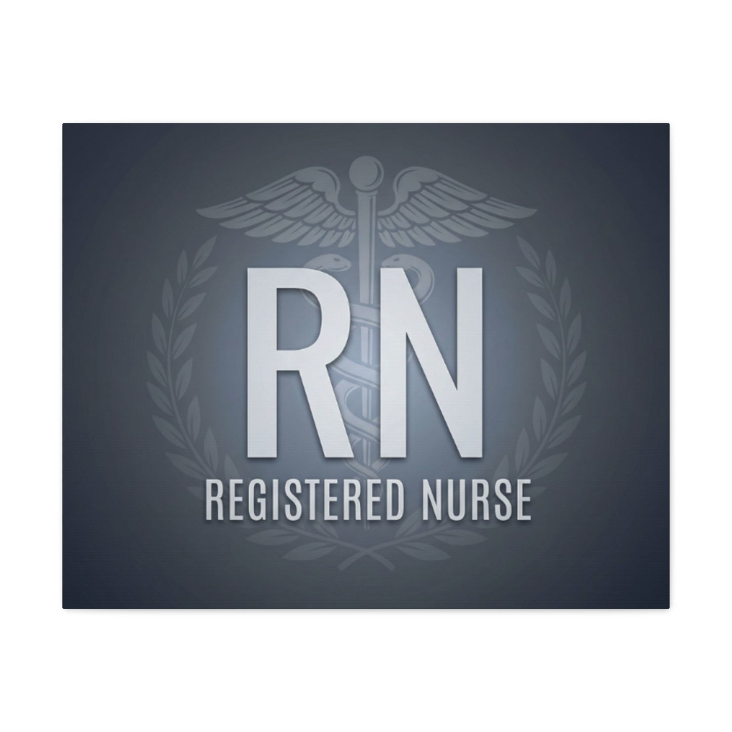 Registered Nurse (RN) Matte Canvas Wall Art