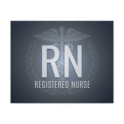 Registered Nurse (RN) Matte Canvas Wall Art