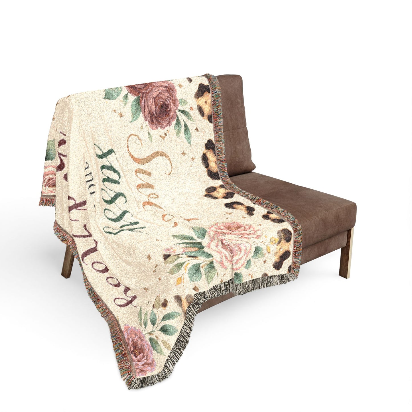 Sweet Sassy & a Bit Bad Assy Woven Blanket
