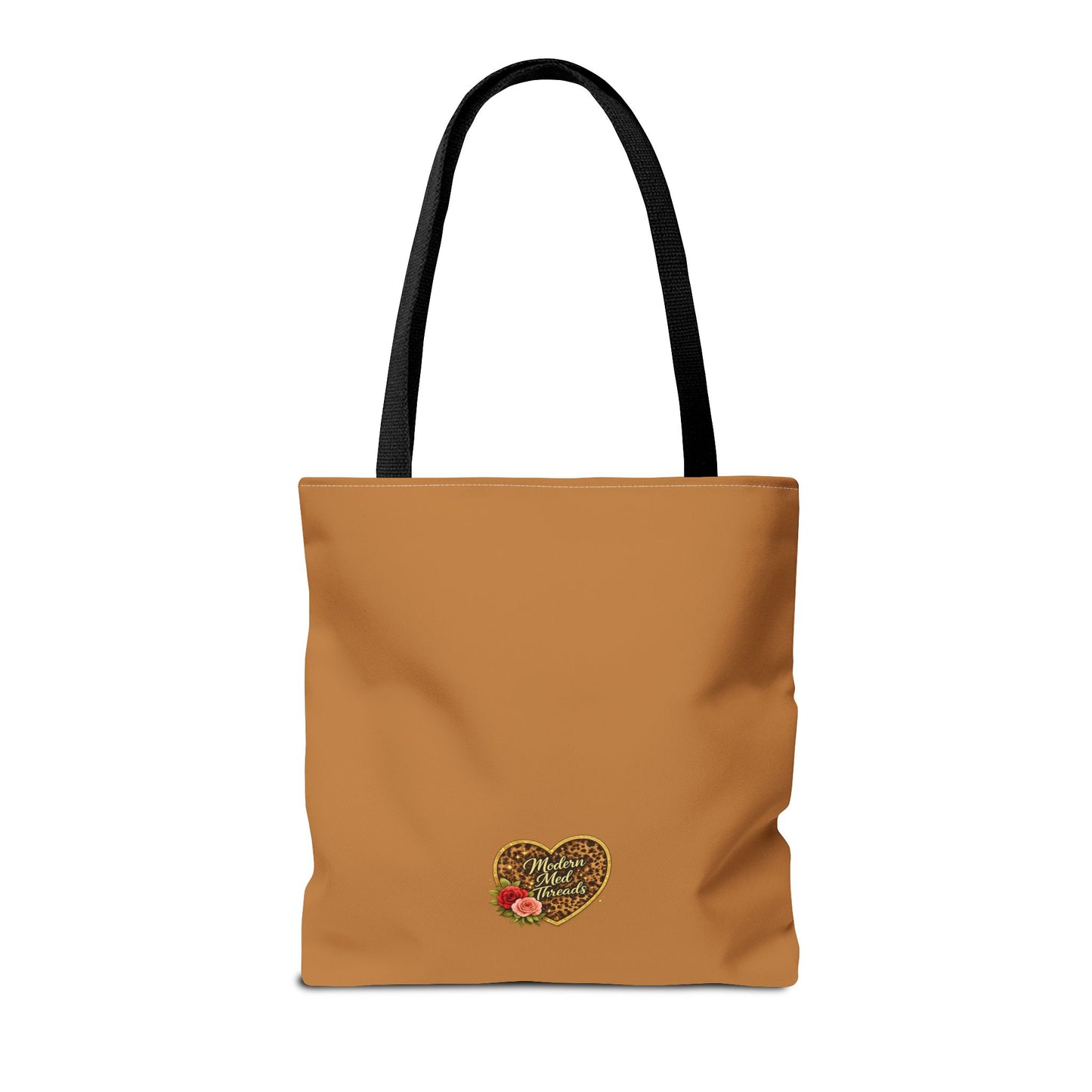 Wild Heart Leopard Rose Tote Bag – Floral Animal Print Shopper