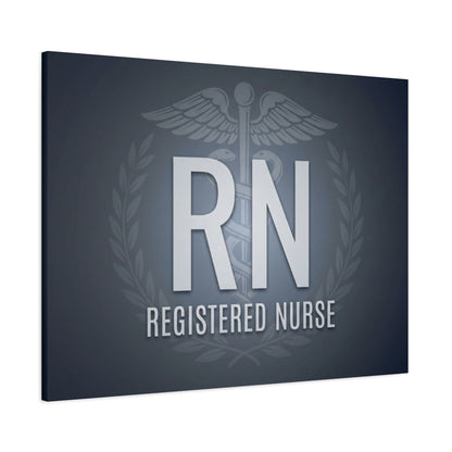 Registered Nurse (RN) Matte Canvas Wall Art
