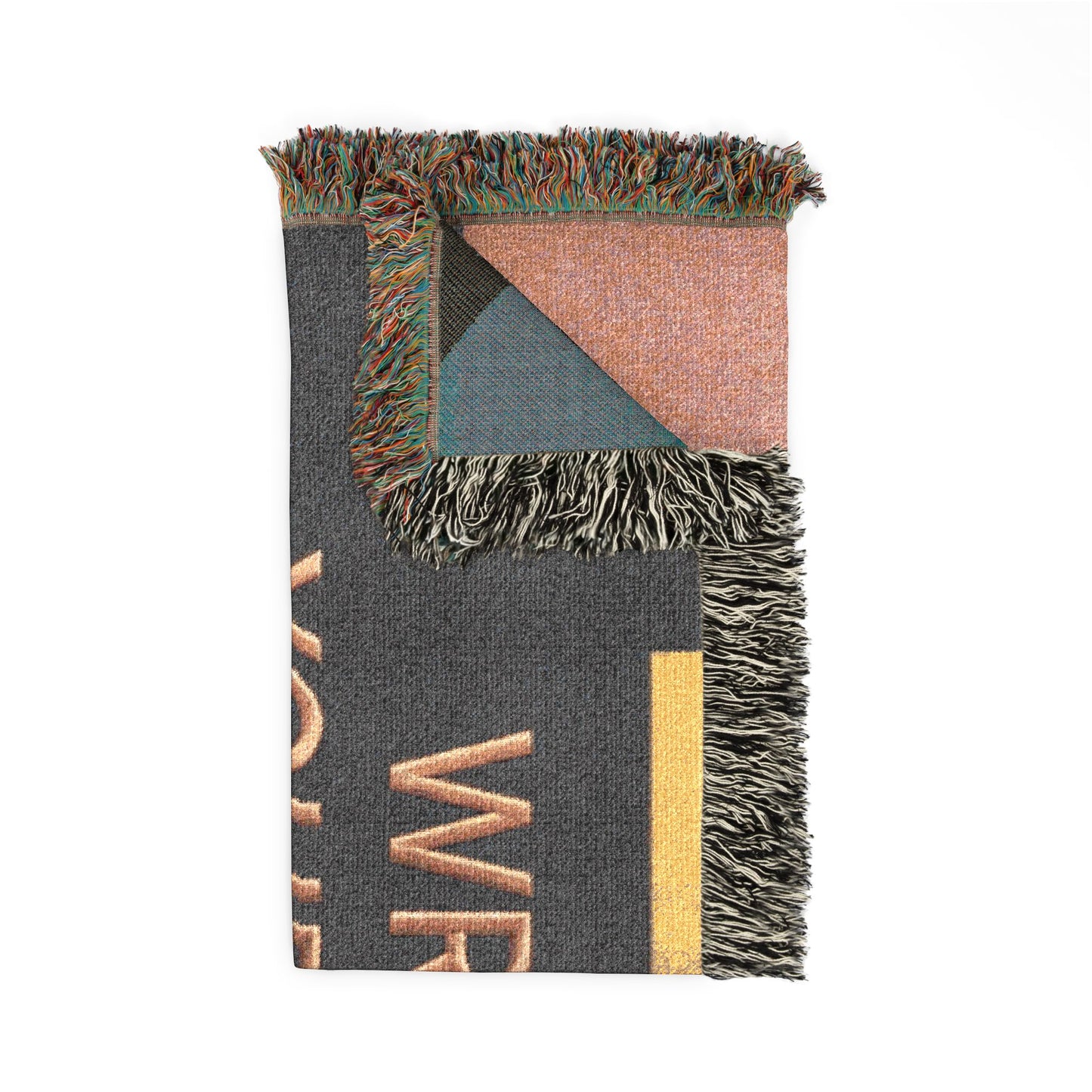 Wrap Yourself In Love & Comfort Woven Blanket