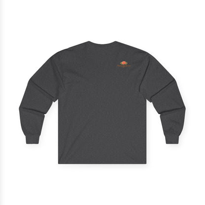 Long Sleeve Tee — "Let Love Guide You" Floral Heart Design