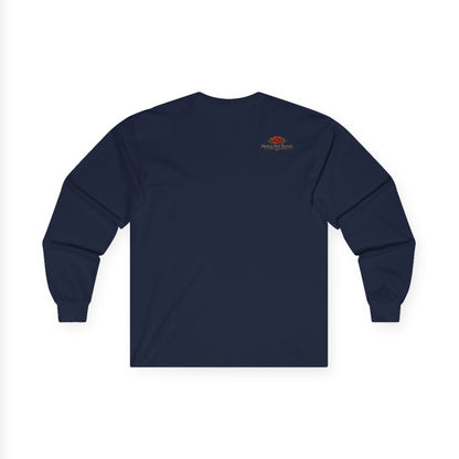 Long Sleeve Tee — “Go With What Your Gut Tells You” Floral Occult Shirt