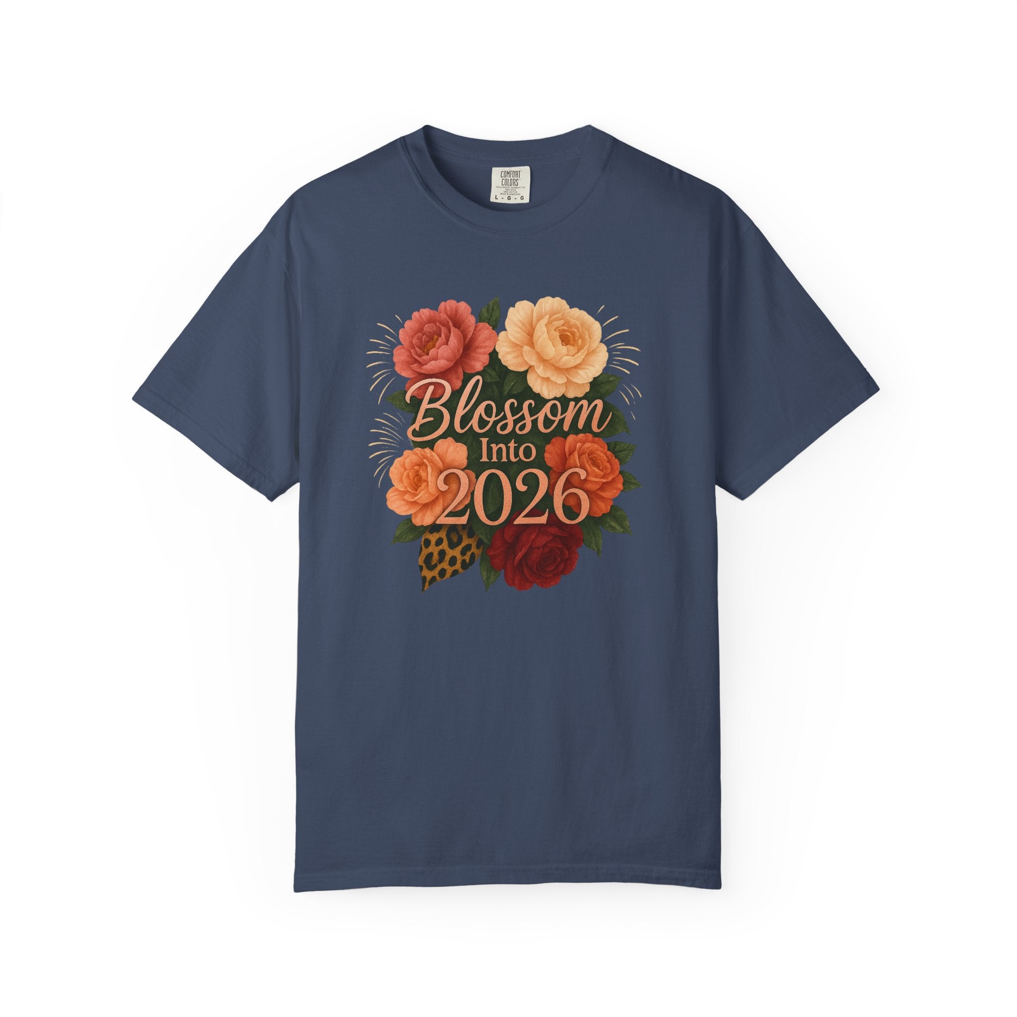 Blossom Into 2026 Floral T-Shirt