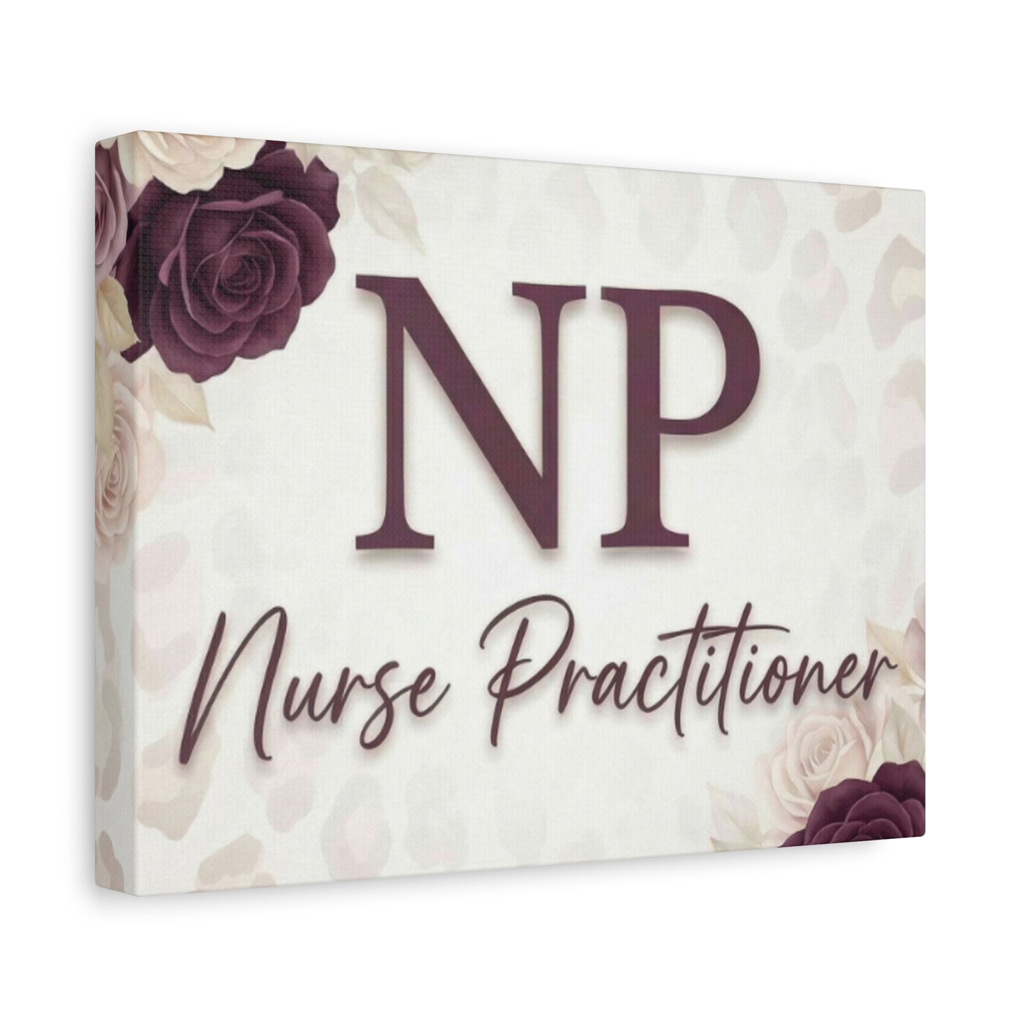 Nurse Practitioner NP Decorative Stretched Canvas Wall Art
