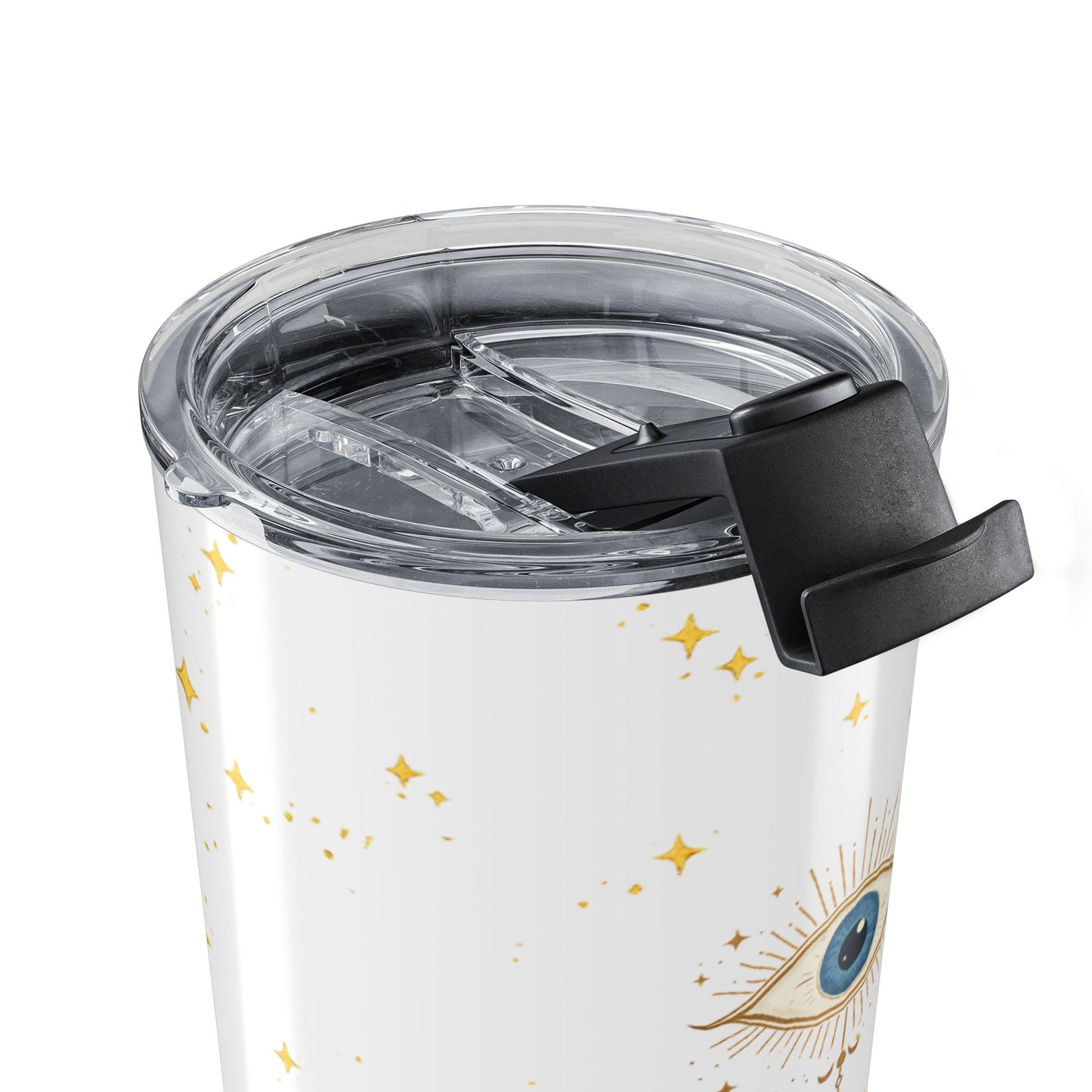 Evil Eye 20oz Tumbler – “Good Energy Only” Insulated Travel Cup