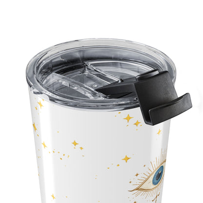 Evil Eye 20oz Tumbler – “Good Energy Only” Insulated Travel Cup