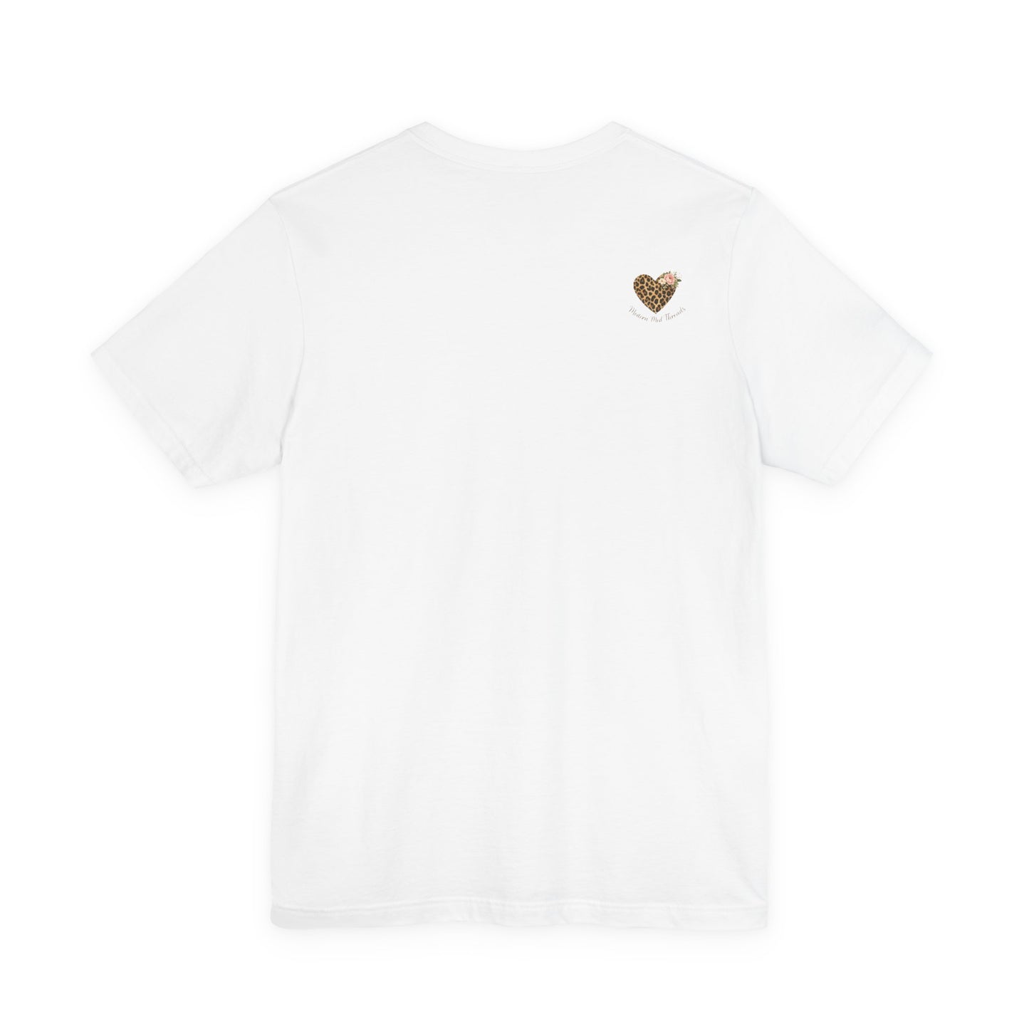 Wild at Heart Leopard Heart T-Shirt — Floral Graphic Tee