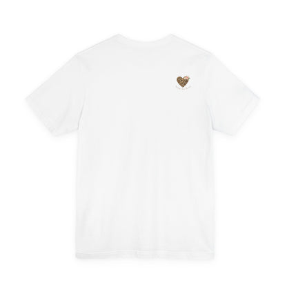 Wild at Heart Leopard Heart T-Shirt — Floral Graphic Tee