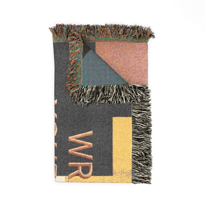 Wrap Yourself In Love & Comfort Woven Blanket