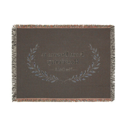 Residency Graduation Woven Blanket — "From Dreams to Residency" Medical School Grad Throw