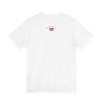 Mama Leopard Heart T-Shirt — "Wild at Heart" Floral Mom Tee