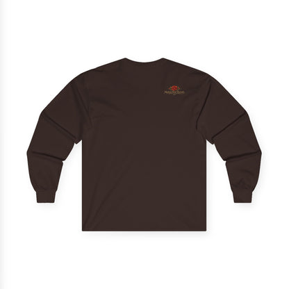 Long Sleeve Tee — “Go With What Your Gut Tells You” Floral Occult Shirt