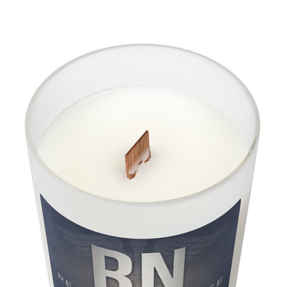 RN Registered Nurse Frosted Glass Candle — "Calm After the Shift" 11 oz