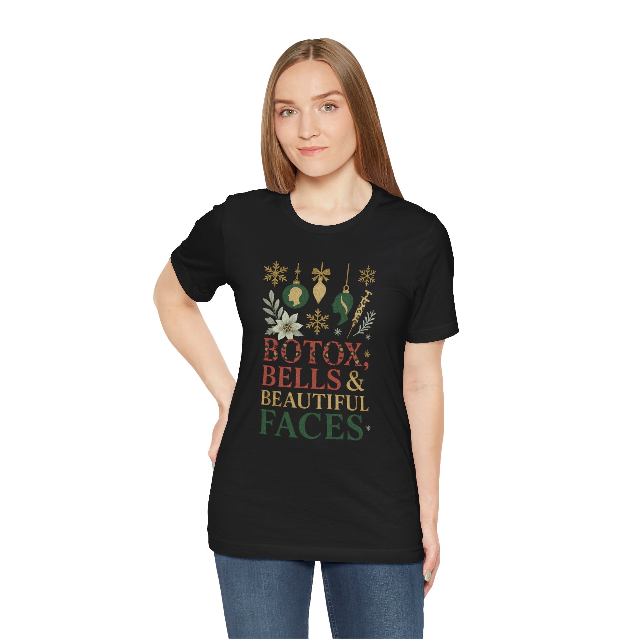Botox, Bells & Beautiful Faces Holiday Tee