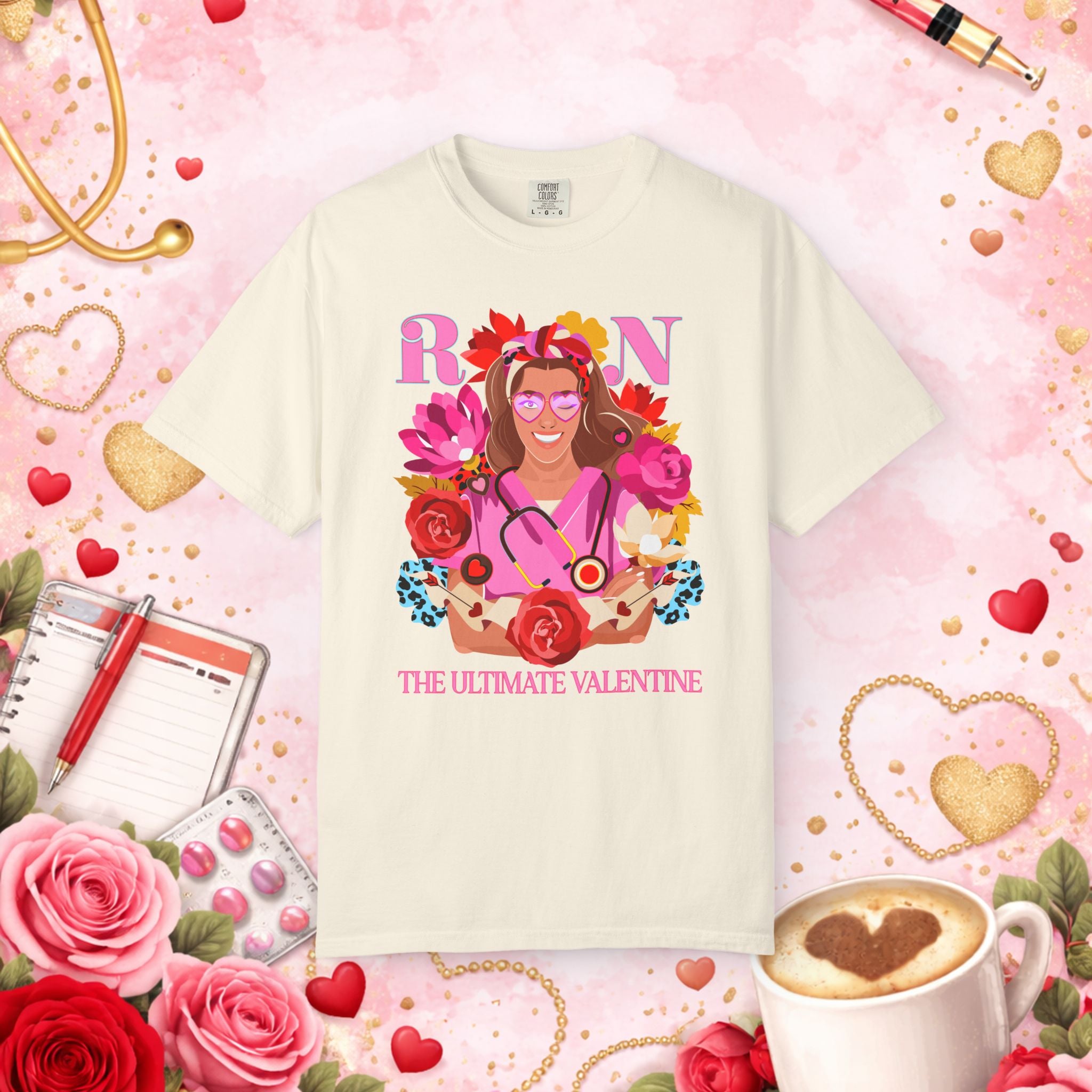 Valentine; The Ultimate Valentine RN T-Shirt — Nurse Valentine Tee