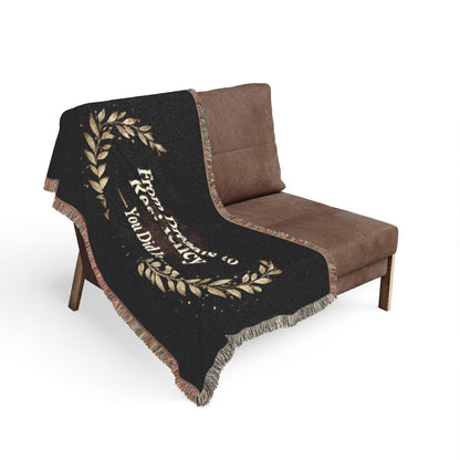 Residency Graduation Woven Blanket — "From Dreams to Residency" Medical School Grad Throw
