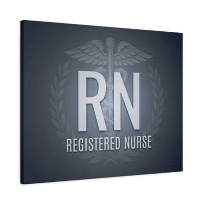 Registered Nurse (RN) Matte Canvas Wall Art