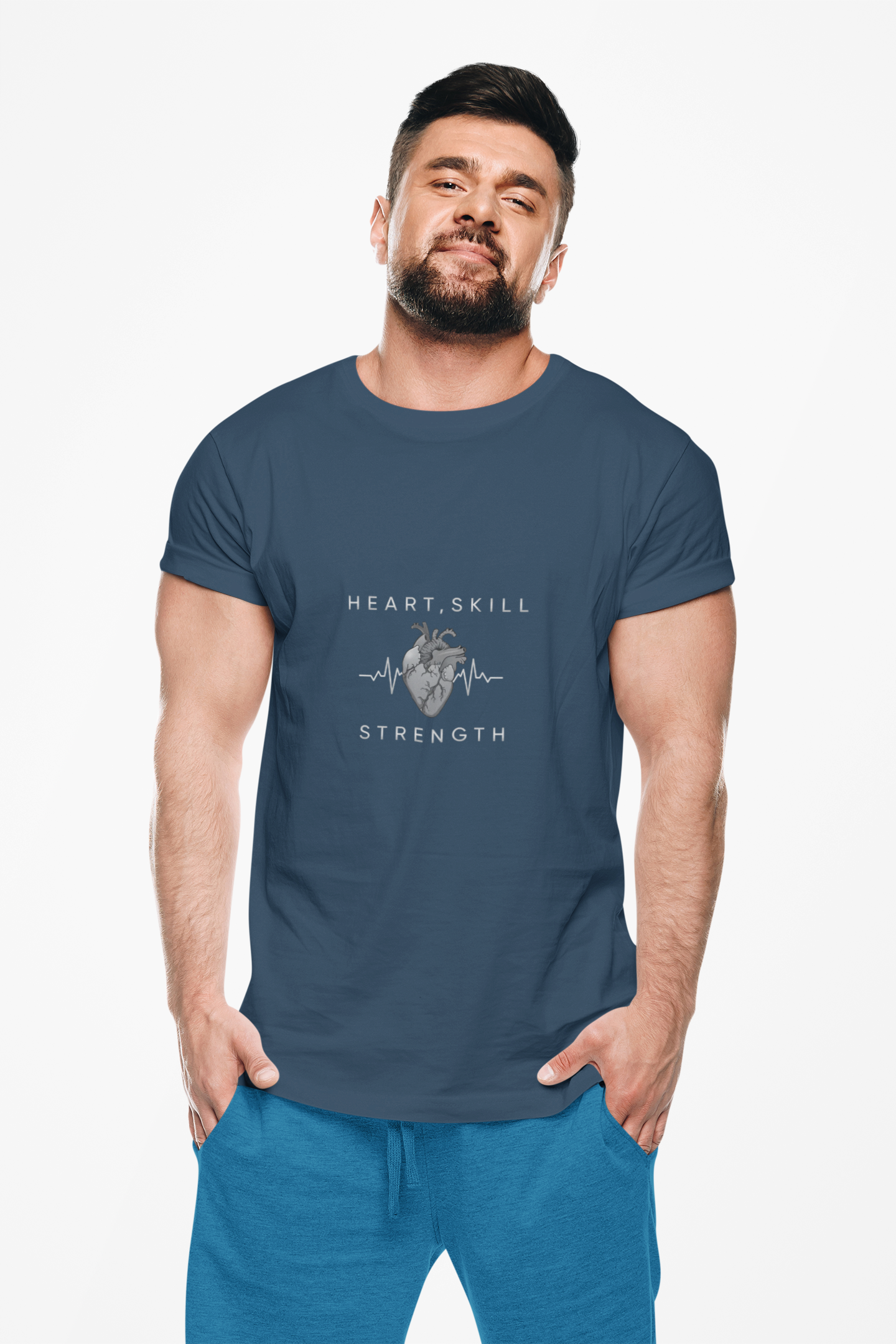 Anatomical Heart T-Shirt — Cardiologist & Healthcare Professional Tee