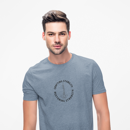 Healing Hands T-Shirt — "Crafting Stability, Restoring Strength" Medical Professional Tee