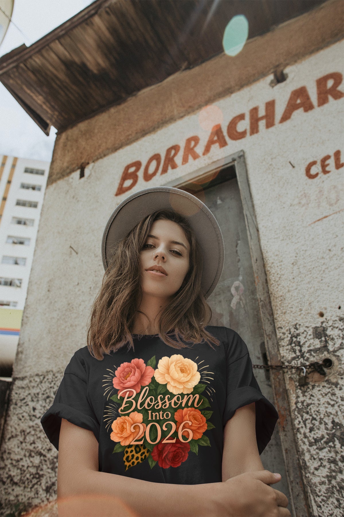 Blossom Into 2026 Floral T-Shirt