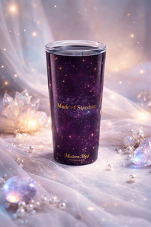 20oz Starlight Tumbler — "Made of Stardust" Insulated Travel Cup