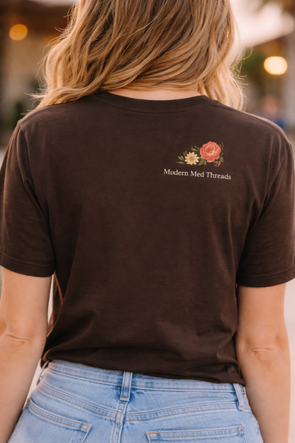 Floral "Grace Looks Good on Me" Tee