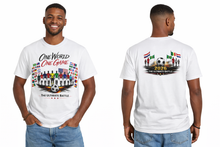 One World One Game Soccer T-Shirt — 2026 International Football Tournament Tee